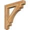 Ekena Millwork Merced Craftsman Rough Sawn Bracket, Western Red Cedar, 6"W x 42"D x 42"H BKT06X42X42MRC04RWR - alternate 1